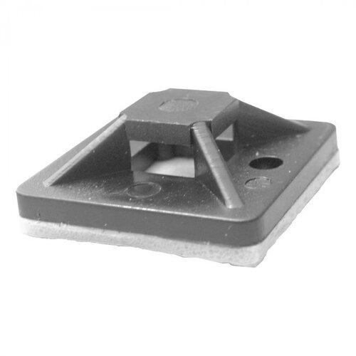  Samoljepljivi plastični nosač za vezice 100/1 25x25x7.5mm Cene