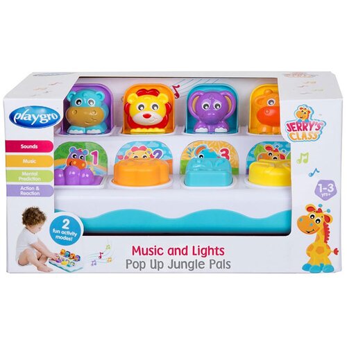 Playgro Pop Up živalice z lučko in zvokom Cene