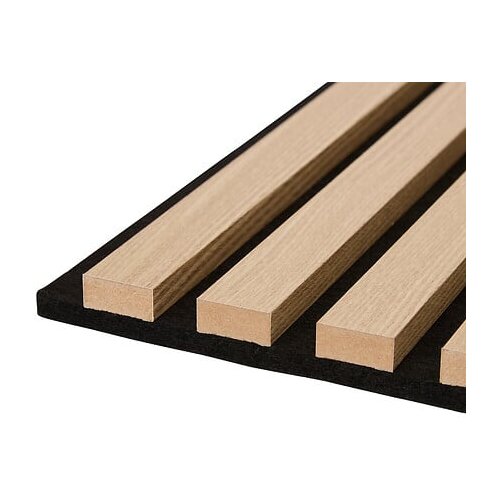 Atmosphera dekorativni zidni panel set 3/1 colva 30&amp;times;30 cm light wood, mdf Slike