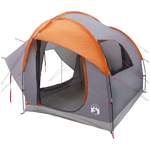 vidaXL Avto &scaron;otor s streho Siva in oranžna 239 x 210 x 210 cm, (5000309604) Cene