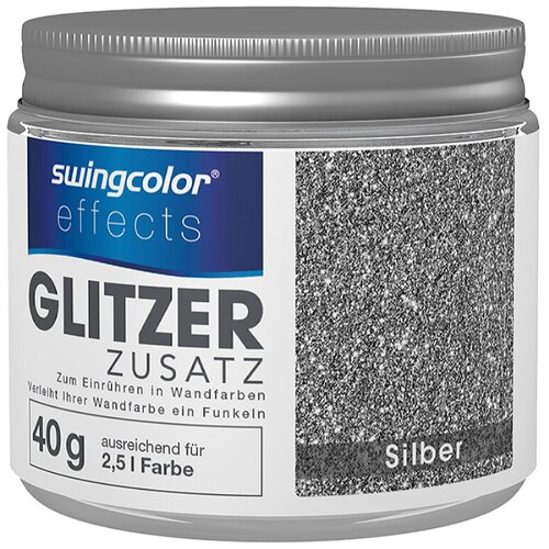SWINGCOLOR Bleščice za zidno barvo Swingcolor (srebrne, 40 g) Cene