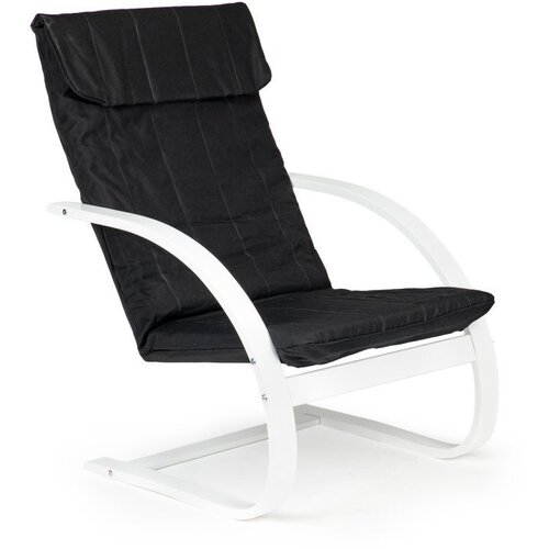 Modern Home Stolica za ljuljanje white/black Cene