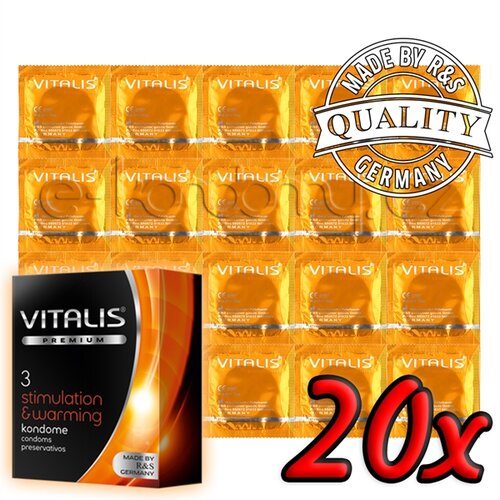 Vitalis Premium stimulation & warming 20 pack Cene