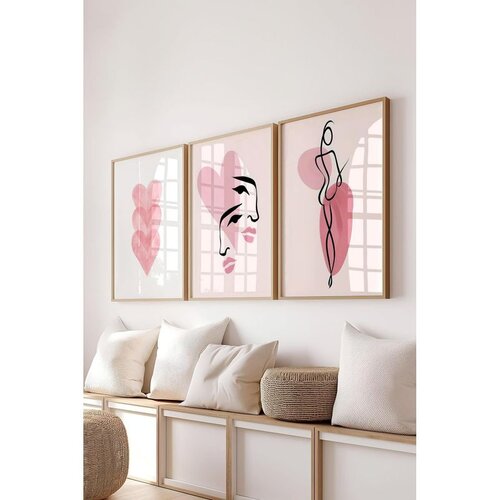 WALLXPERT Ç-300749 - 5070 Višenamenski Set Dekorativnih Slika (3 Komada) Cene