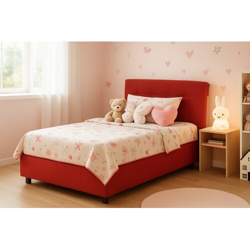 Simpo Krevet Miran san 200x100 fiksni, Crveni Cene