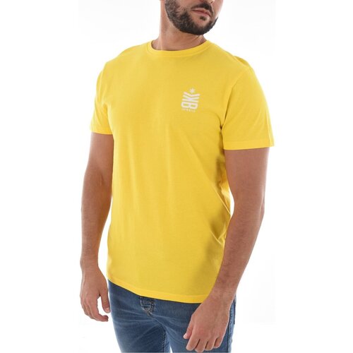 Bikkembergs Majice s kratkimi rokavi BKK3MTS05 Rumena Cene