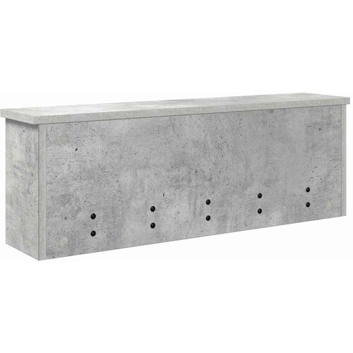  Vje&amp;scaron;alica za kapute na zidu Zidne Betonski sivi 75 x 16 x 26 cm Slike