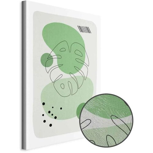  Slika - Green Aesthetics of Monstera (1 Part) Vertical 40x60 Cijene