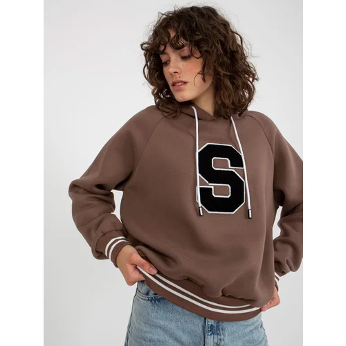 RELEVANCE Sweatshirt-RV-BL-8372.04P-brown