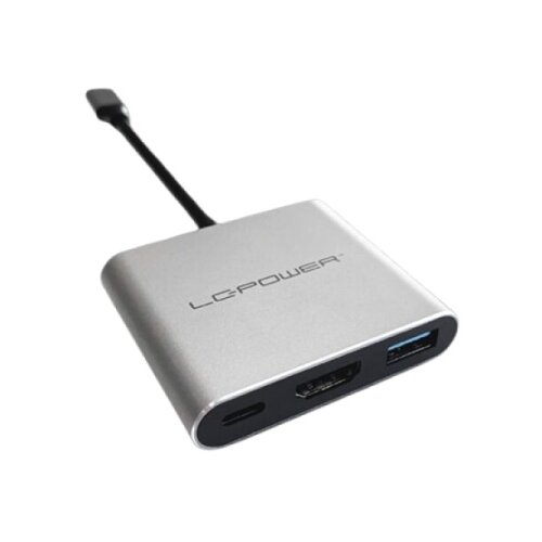 LC-Power lc-hub-c-multi-4-v2 usb-a 3.2/hdmi/usb-c USB HUB Slike