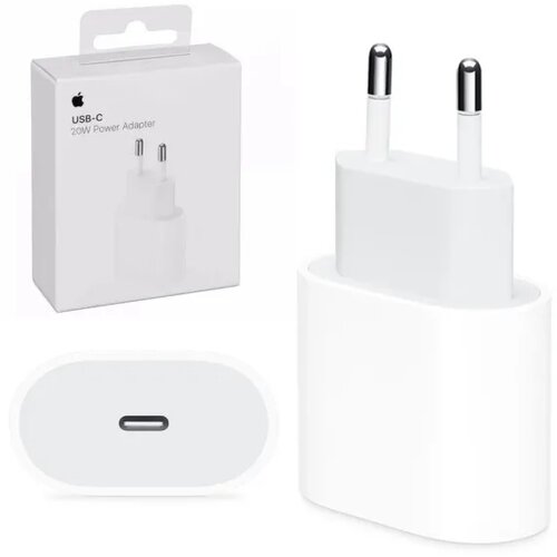Apple 20W USB-C Power Adapter (MHJE3ZM/A) Slike