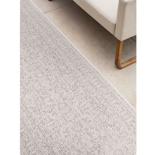 NORTHRUGS Sivo-slonoko&amp;scaron;čen zunanji in notranji tekač 80x250 cm Duet Kona &amp;ndash; Slike
