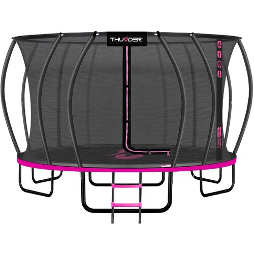 THUNDER Trampolin vrtni &ndash; 488 cm, z notranjo varnostno mrežo, lestev, komplet &reg; ULTRA 16FT PINK, (5000115957) Cene