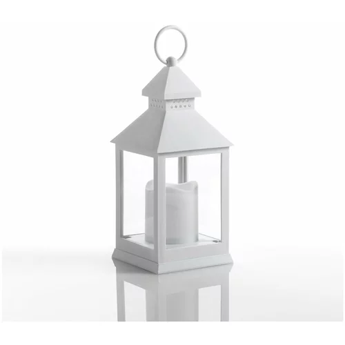 Tomasucci Majhna bela dekorativna LED lanterna, primerna za uporabo na prostem Lante