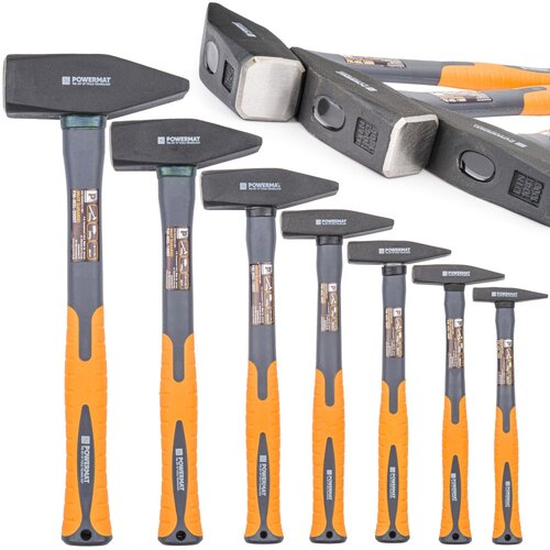  Set 7 ključavničarskih kladiv do 2KG - ročaj steklena vlakna Cene