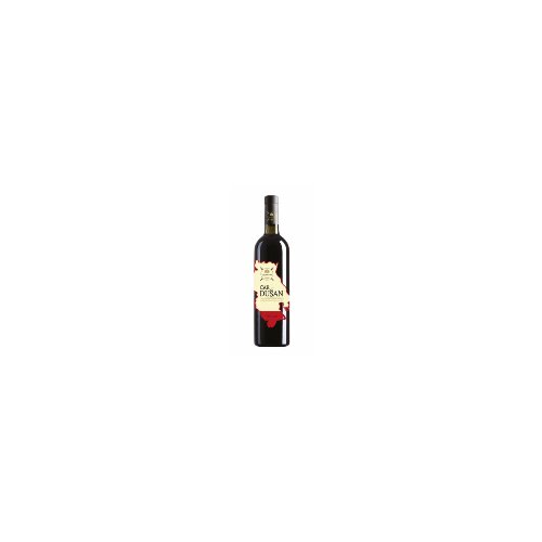 Car Dušan merlot crveno vino 750ml staklo Slike