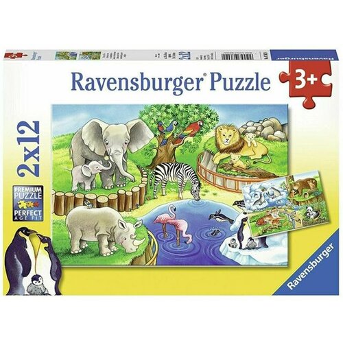 Ravensburger puzzle (slagalice) - Zoo vrt RA07602 Slike