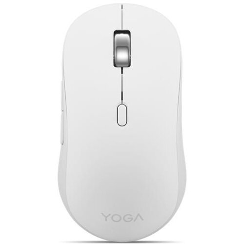Lenovo yoga bluetooth silent mouse (seashell/white), full size, triple bluetooth 5.3 ( GY51S61925 ) Cene