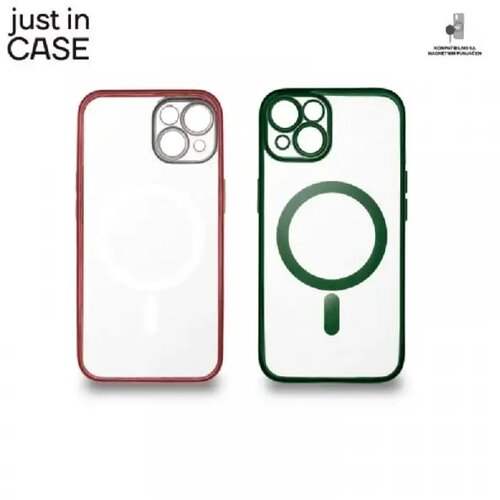 Just In Case 2u1 Extra case MAG MIX paket zeleno crveni za iPhone 14 Cene
