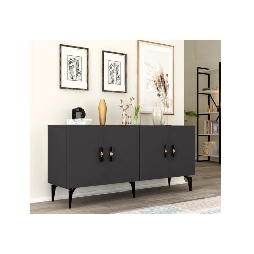 Hanah home komoda plus anthracite Slike