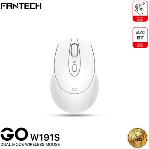 Fantech miš kancelarijski W191s go beli Cene