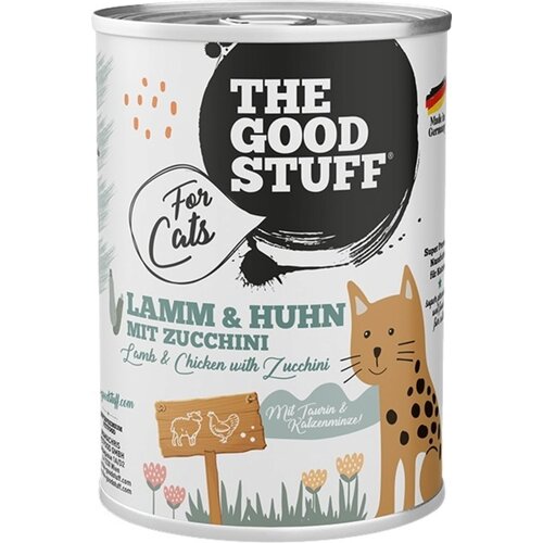 The Goodstuff Mokra mačja hrana - Jagnjetina in pi&amp;scaron;čanec z bučkami - 400 g Slike