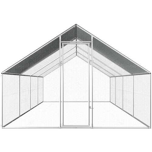  kavez za koko&amp;scaron;i od pocinčanog čelika 2,75 x 8 x 1,92 m Slike