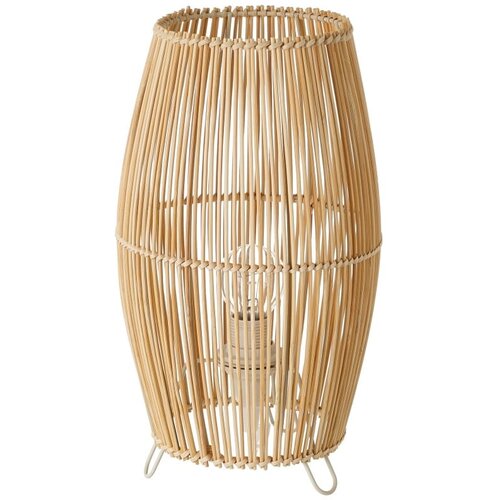 Casa Selección Bambusova namizna svetilka v naravni barvi z bambusovim senčnikom (višina 29 cm) Natural Way – Casa Selección Cene