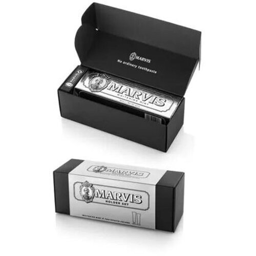Marvis pasta za zube whitening holder set 85ml Slike