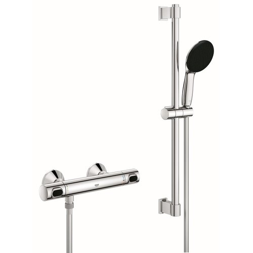Grohe 34800001 Precision Flow stenska termostatska armatura s tu&scaron; setom Cene