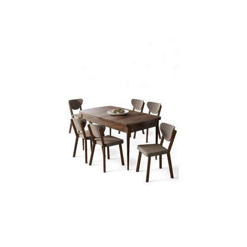 Hanah home Trpezarijski set, 7 dijelova, bež Cijene