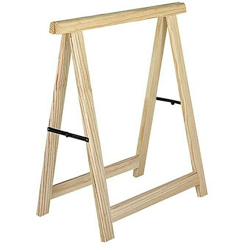  sklopivi stalak profesionalni (nosiva sila: 600 kg s 2 drvena stalka, visina: 75,5 cm, bor) Cijene