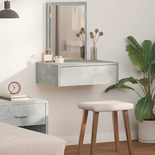  Toaletni stol s ladicama Siva 60 x 40 x 70 cm Konstruirano drvo Cijene