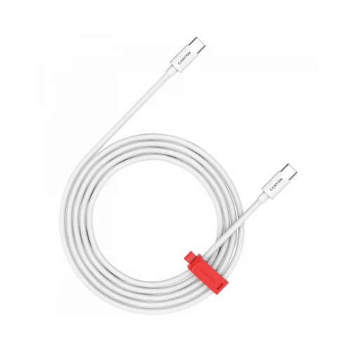 Canyon cable CC60AB C-C 60W Braided 1.2m White Slike