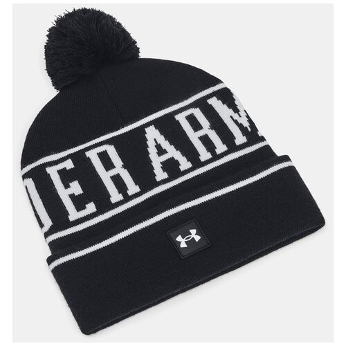 Under Armour M Halftime Pom Beanie Kapa Črna Slike