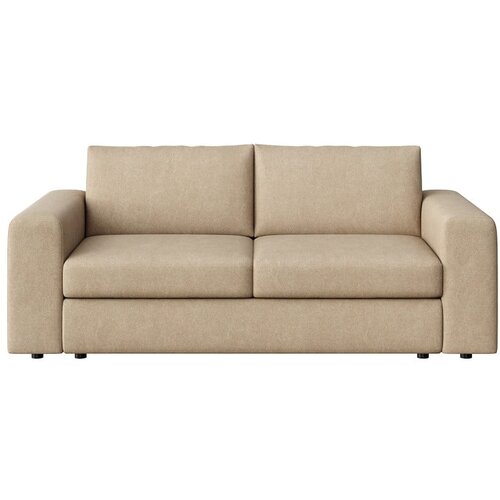 Rodier Svjetlo smeđa baršunasti sofa 218 cm Baga – Cijene