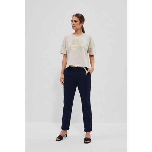 Marisse Women&amp;#039;s Trousers L-Sp-4014 Navy Slike