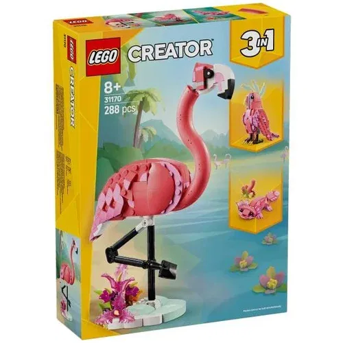 Lego LEGO® Creator 3in1 - Divlje životinje: ružičasti plamenac (31170)