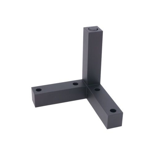  Nogica 779R H=120mm L-115x115 Black ( 440-151 ) Slike