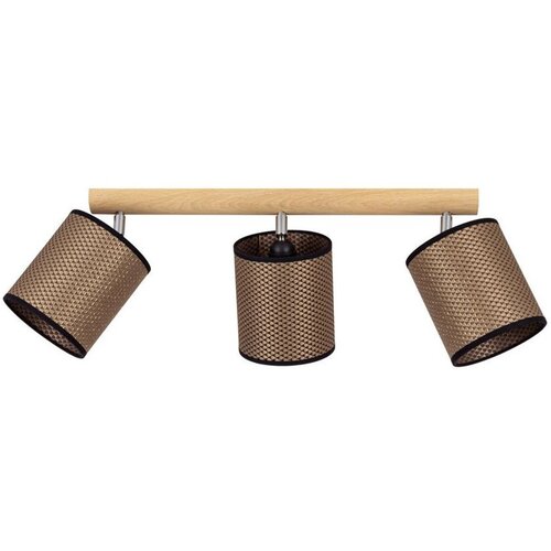  Spot-Light 2037400911553 - Spot svetiljka BENITA 3xE27/25W/230V hrast Cene