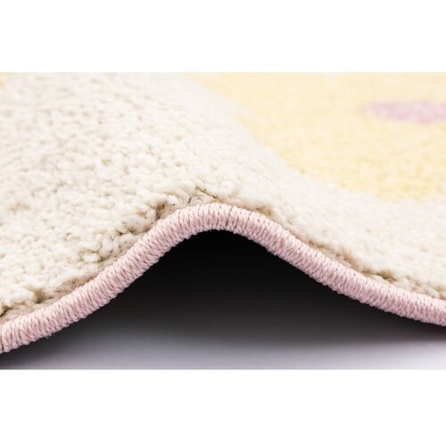 FD Rumena/slonoko&amp;scaron;čena otro&amp;scaron;ka preproga 80x150 cm Dazzy Vanilla &amp;ndash; Slike
