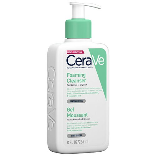 CeraVe penušavi gel za čišćenje za normalnu i masnu kožu, 236 ml Slike