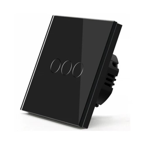 Exeshop wi-fi pametni prekidač 3G tuya crni (wifi touch switch) Cene