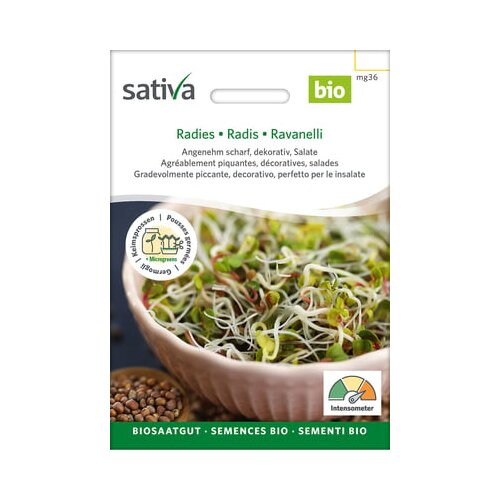 Sativa Bio kalčki “redkvice” Cene
