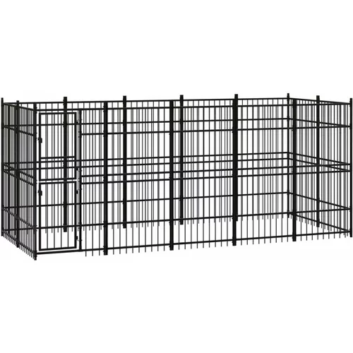  vanjski kavez za pse čelični 9 22 m²