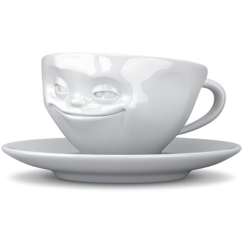 58products bijela porculanska &amp;scaron;alica za kavu Smiley, 200 ml Slike