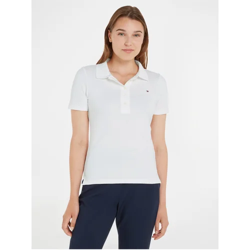 Tommy Hilfiger White Women's Polo T-Shirt 1985 - Women