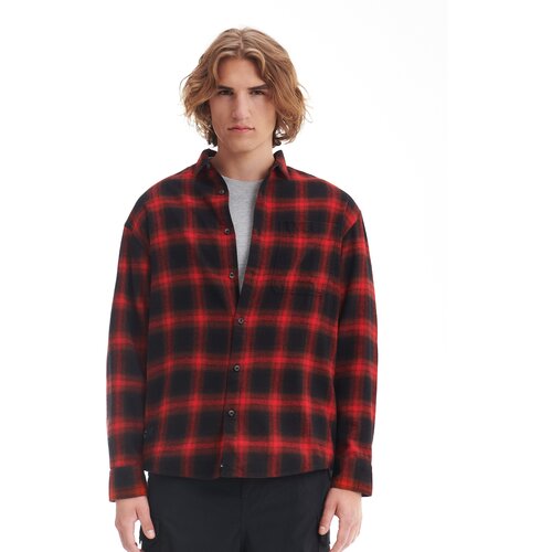 Cropp muška karirana košulja - Crvena  4564W-33X Cijene