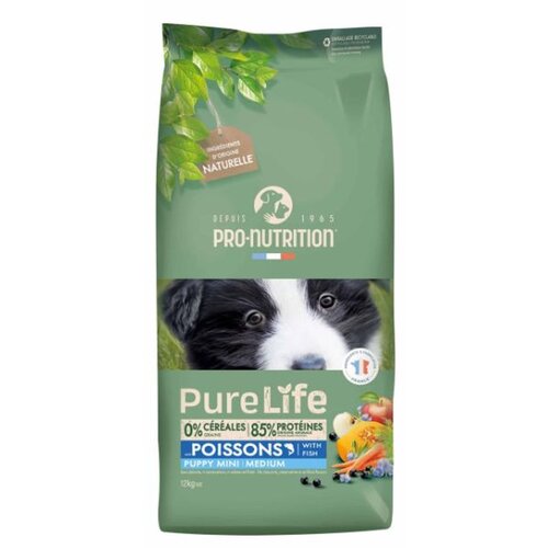  Pro nutrition pure life dog puppy mini and medium 2 kg Cene