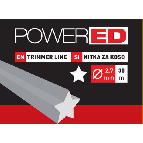 POWERED Nitka za koso Powered (30 m, debelina: 2,7 mm, zvezdasta) Cene